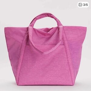 BAGGU Extra Pink Shoulder Bag- Cloud Travel